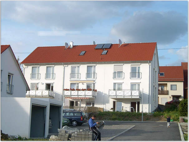 Reihenhäuser in Bodelshausen